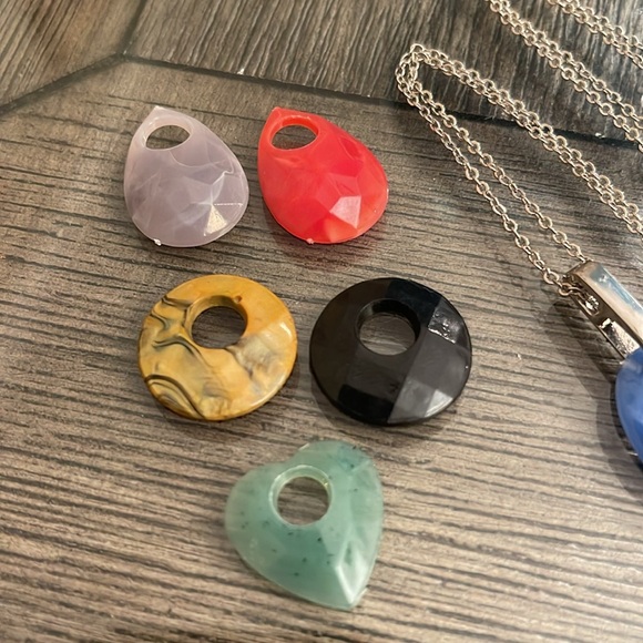 Vintage Interchangeable Necklace and Matching Earrings - Picture 4 of 13